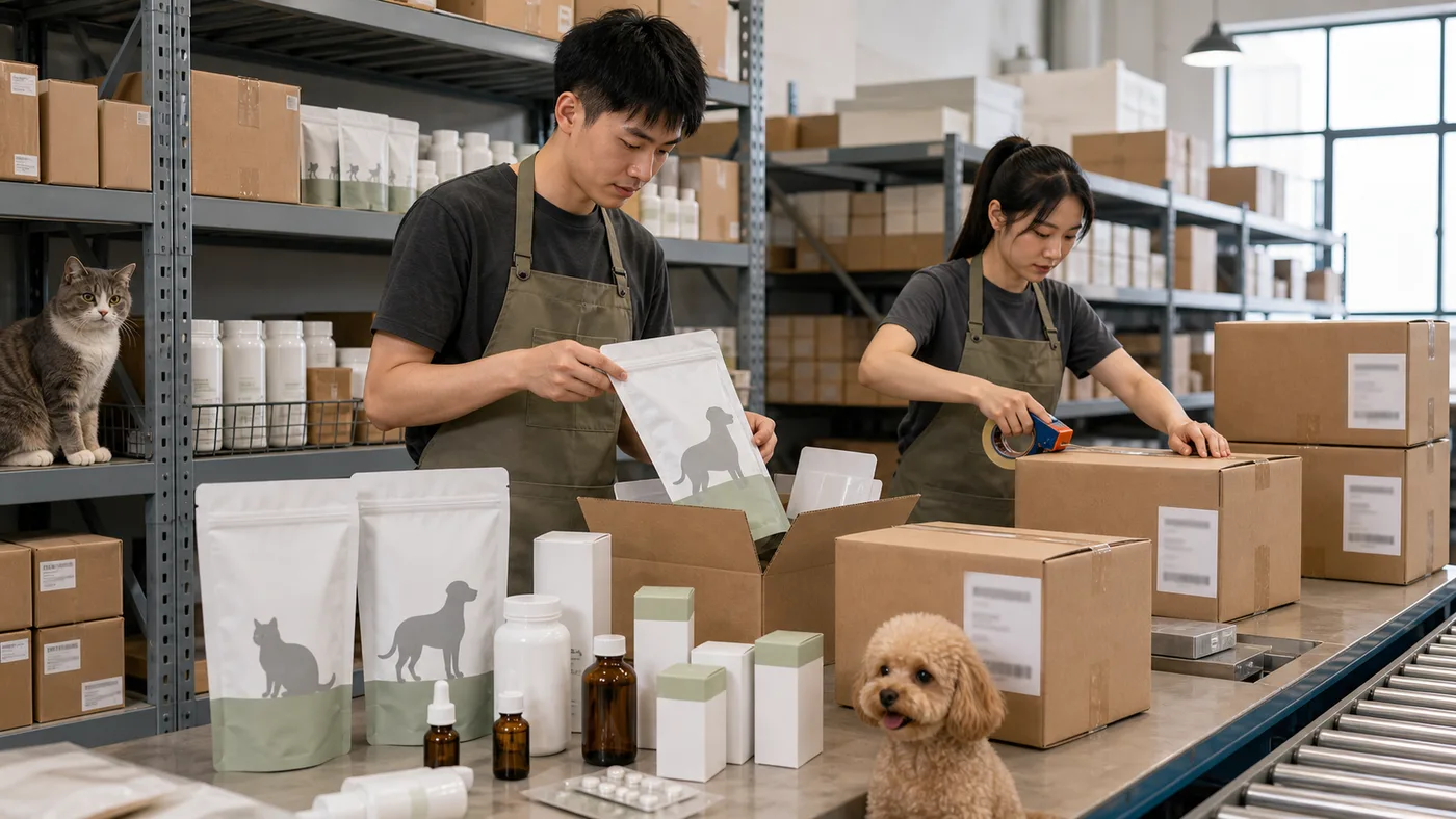 国内电商团队做宠物产品,如何对接猫粮狗粮、保健品和宠物药品源头工厂?