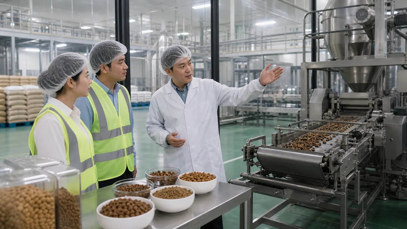 想开宠物粮食工厂怎么做?建厂辅导、配方技术、原料供应链和销售方案