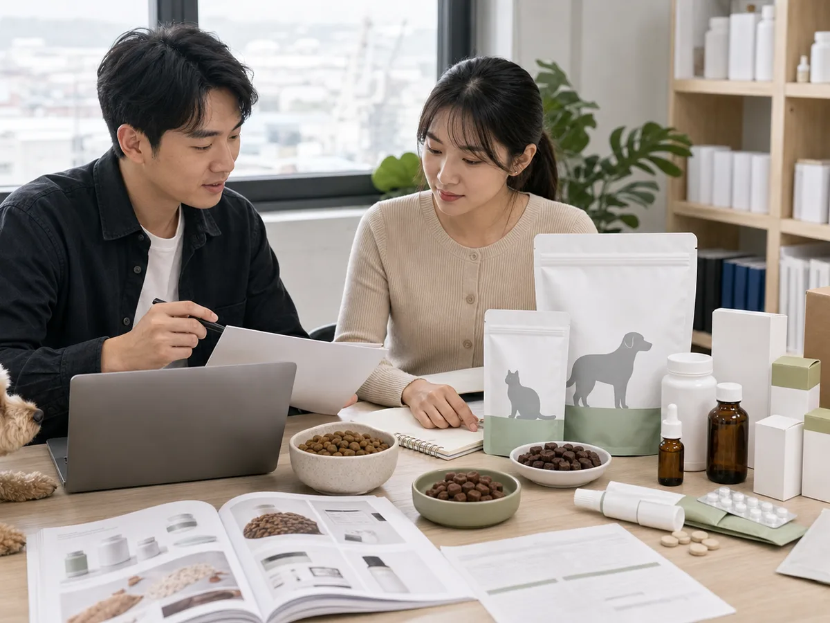 外贸公司对接宠物源头工厂产品资料和样品
