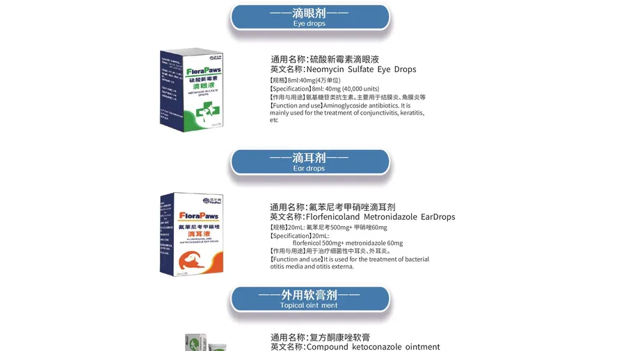 宠物药品规格包装与批发价格因素