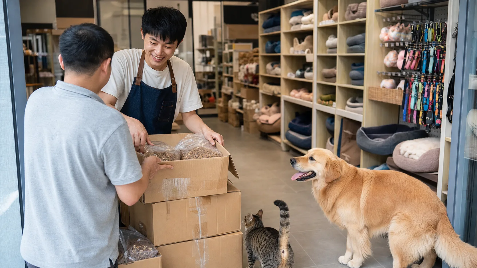 宠物店进猫粮狗粮,怎样选择稳定的供货厂家?
