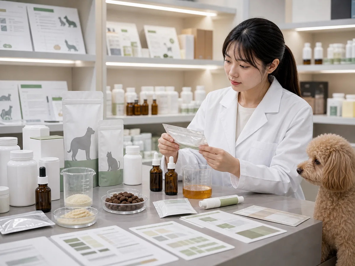 宠物保健品进货渠道和产品陈列